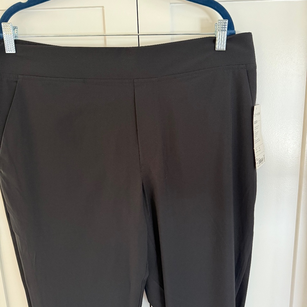 WOMENS ATHLETA BROKKLYN BLACK PANT SIZE 16 NWT